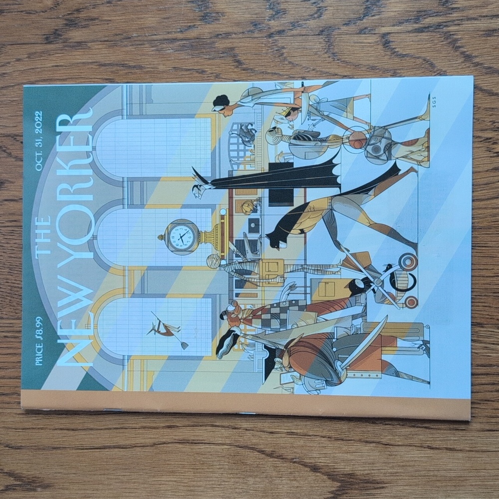 The New Yorker Magazine Oct. 31, 2022 "Old Haunts" By Sergio García Sánchez
